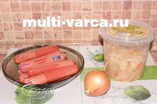 Рецепт солянки с сосисками в мультиварке