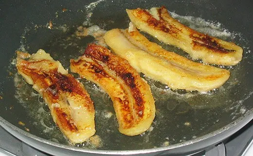 рецепт жареных бананов