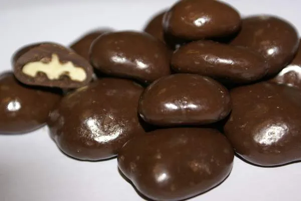 Орехи с шоколадом и сгущенкой