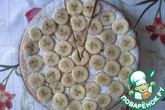Рецепт: Банановый манник (на молоке)