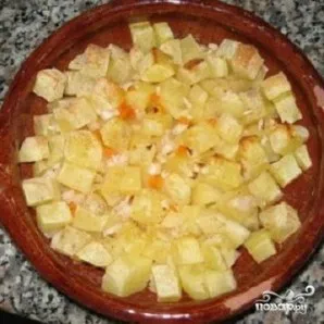 Картофельный суп-пюре с сыром - фото шаг 2