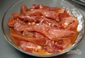 Мясо в кисло-сладком соусе по-китайски - фото шаг 2