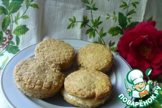Рецепт: Домашнее печенье со сгущенкой
