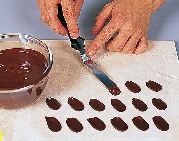 шоколадные мазки для торта