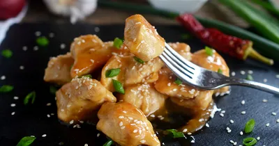 Курица в кисло сладком соусе по китайски
