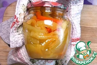 Рецепт: Сладкий перец на зиму