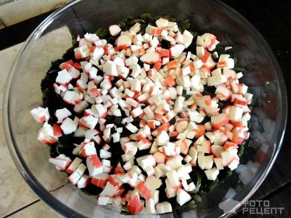 морской салат рецепт с фото