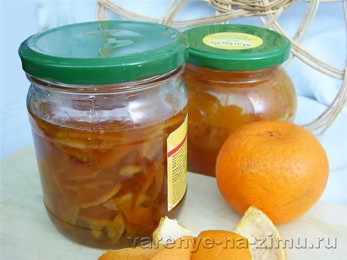 Варенье из мандариновых корок: фото 6