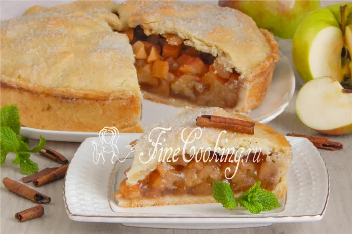 Американский яблочный пирог (American apple pie)