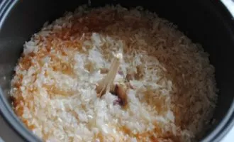 рис чеснок