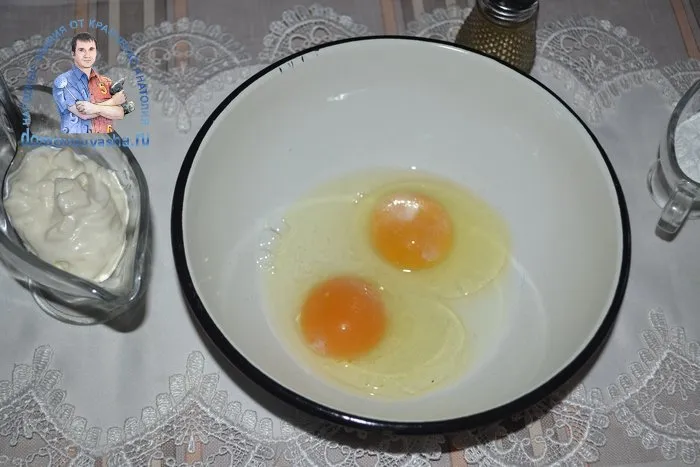 Как приготовить яичные блинчики для салата 