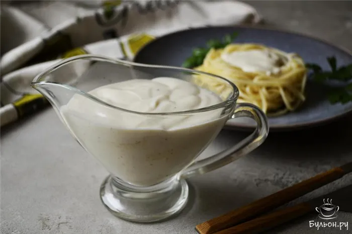 Сырный соус из плавленного сыра для макарон - пошаговый рецепт с фото