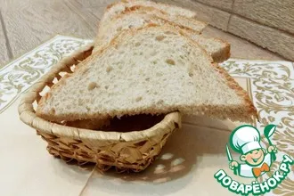 Рецепт: Малодрожжевой хлеб с цельнозерновой мукой