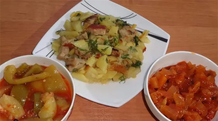 Вкусный и простой рецепт жареной картошки на сковороде с мясом