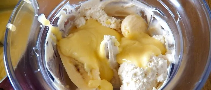 банановый крем для тортов со сгущенным молоком