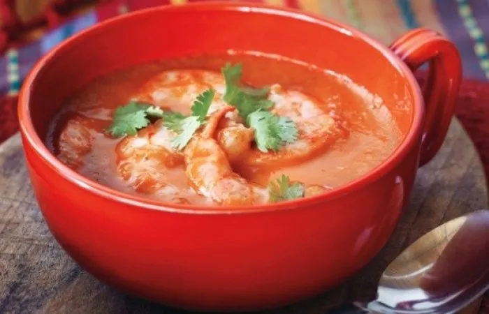 Томатный суп с креветками - пошаговый рецепт с фото