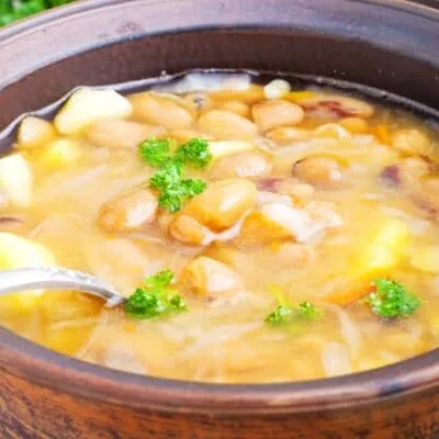 Суп с фасолью и овощами - рецепт с фото
