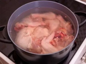 Куриный суп с чечевицей - фото шаг 1