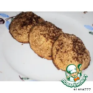 Рецепт: Кокосовое печенье со вкусом капуччино