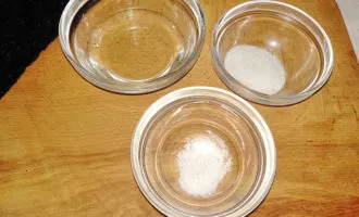 3 уксус соль и сахар для торта филадельфия