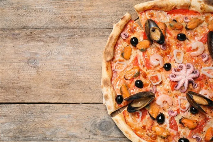 Правила приготовления вкусной пиццы с мидиями