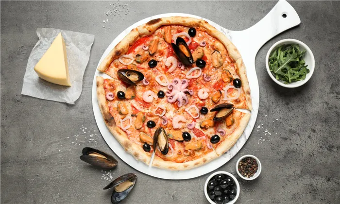 Морская пицца: рецепт приготовления
