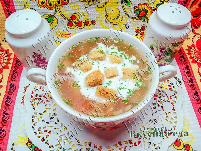 куриный суп с лечо-рецепт с фото