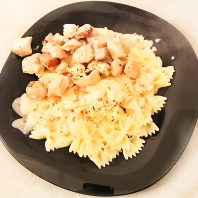 Куриное мясо в сливочном соусе с грибами - рецепт с фото