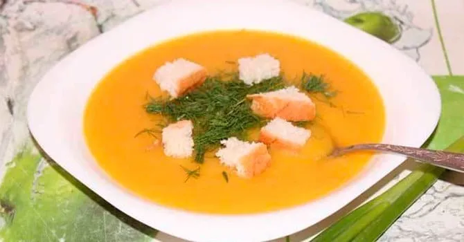 Чечевичный суп-пюре