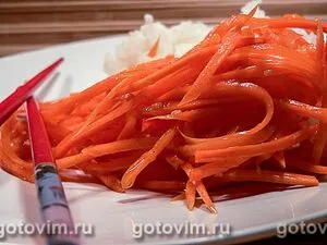 Морковь по-корейски (морковь-ча)
