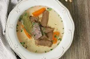 Суп «Горшочек на огне» - фото блюда