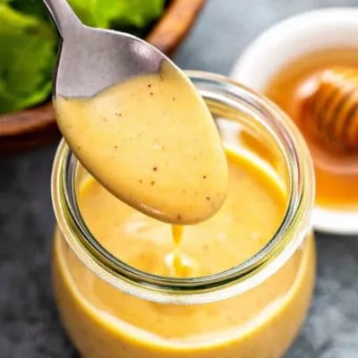 Медово-горчичный соус для салатов и мяса - рецепт с фото