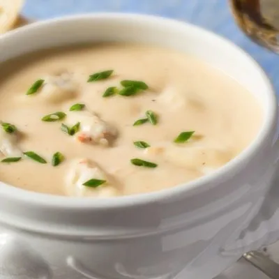 Овощной крем-суп с кусочками курицы - рецепт с фото