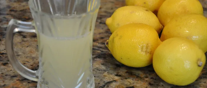 Компот из лимонов с мятой