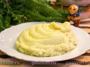 Картофельное пюре с капустой кольраби