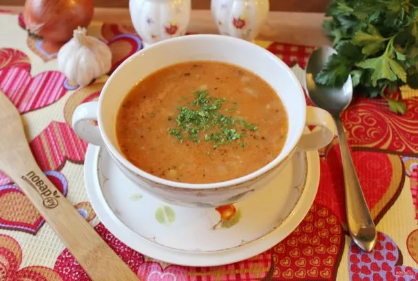 Турецкий суп 