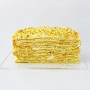 Сочный торт Наполеон