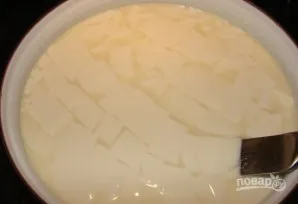 Домашний сыр с пепсином - фото шаг 4