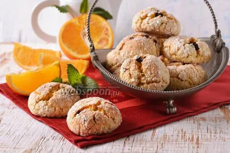 Фото рецепта Итальянское апельсиновое печенье