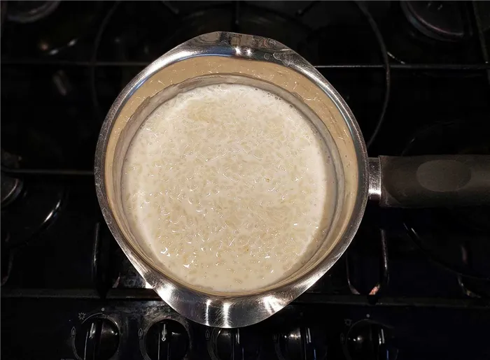 Рисовая каша для запеканки