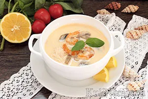 Тайский суп том ям рецепт