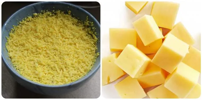 Желтки и сыр