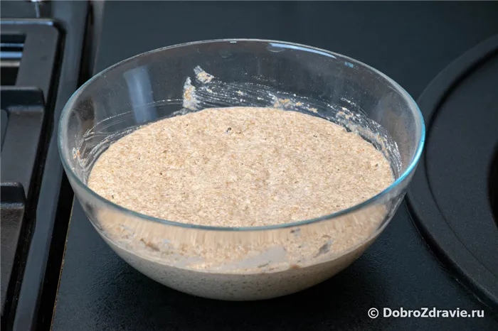 Цельнозерновой хлеб на ржаной закваске - пошаговый рецепт приготовления в духовке с фото