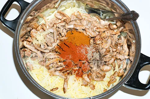 Картофель по-корейски 