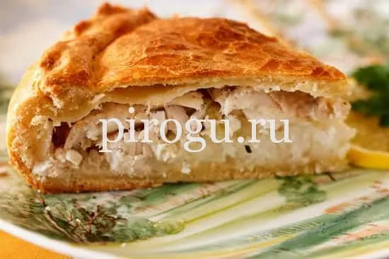 рецепт пирога с минтаем и картошкой