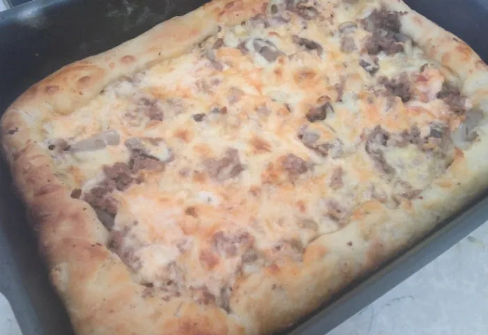 Пицца в духовке фото