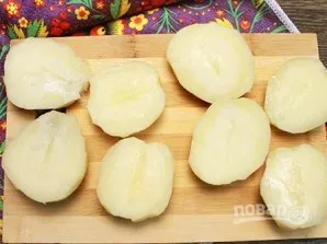 Картофель с беконом, запеченный в духовке - фото шаг 2