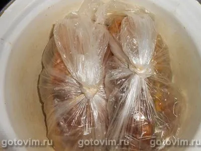 Вареное сало в пакете с паприкой и чесноком, Шаг 06