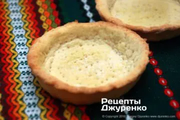 Корзинки из песочного теста.