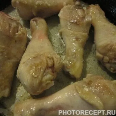 Фото рецепта - Куриные голени в сливочном соусе - шаг 1